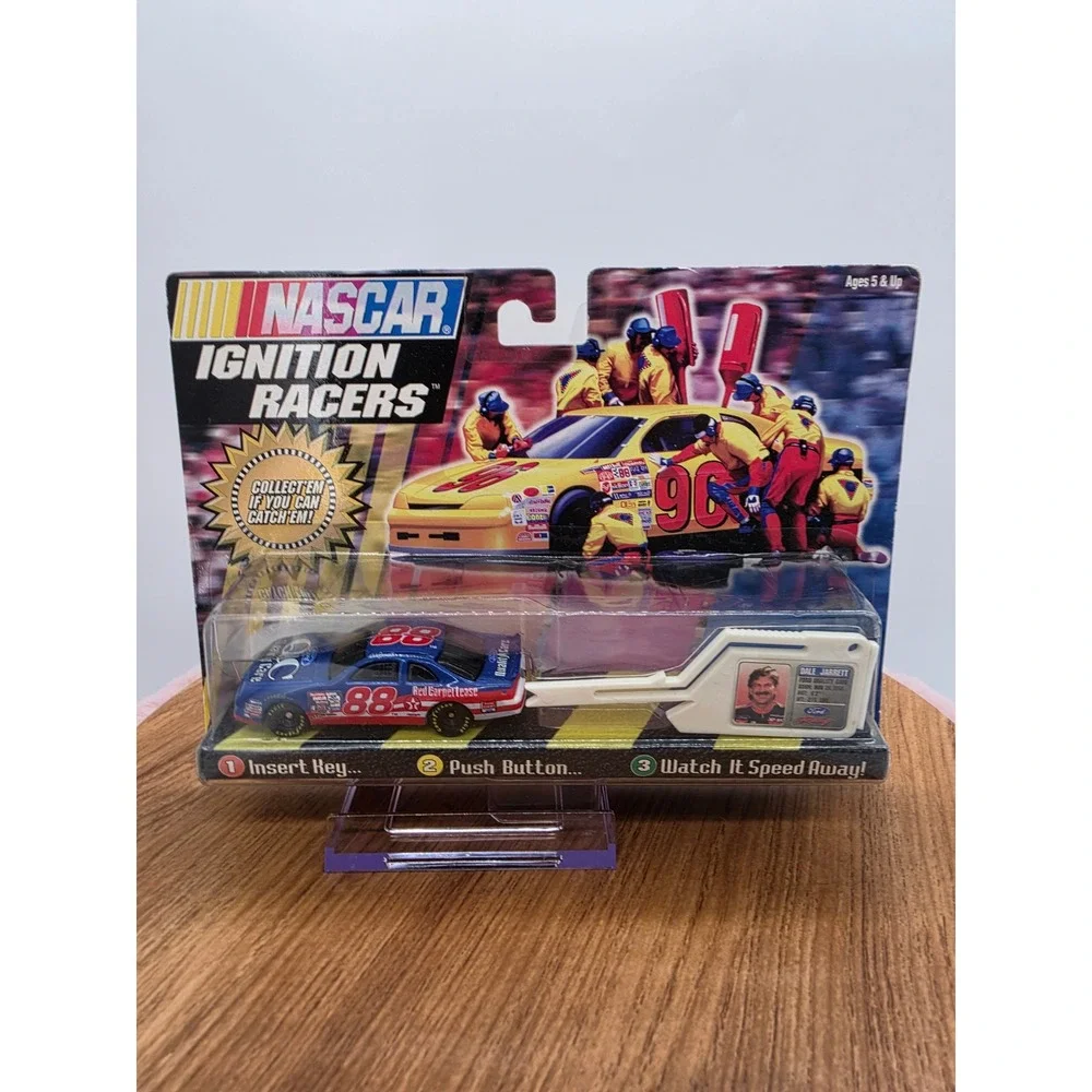 NASCAR Ignition Racers Dale Jarrett 88 Ford Quality Care Toy Biz 1997 New 1997